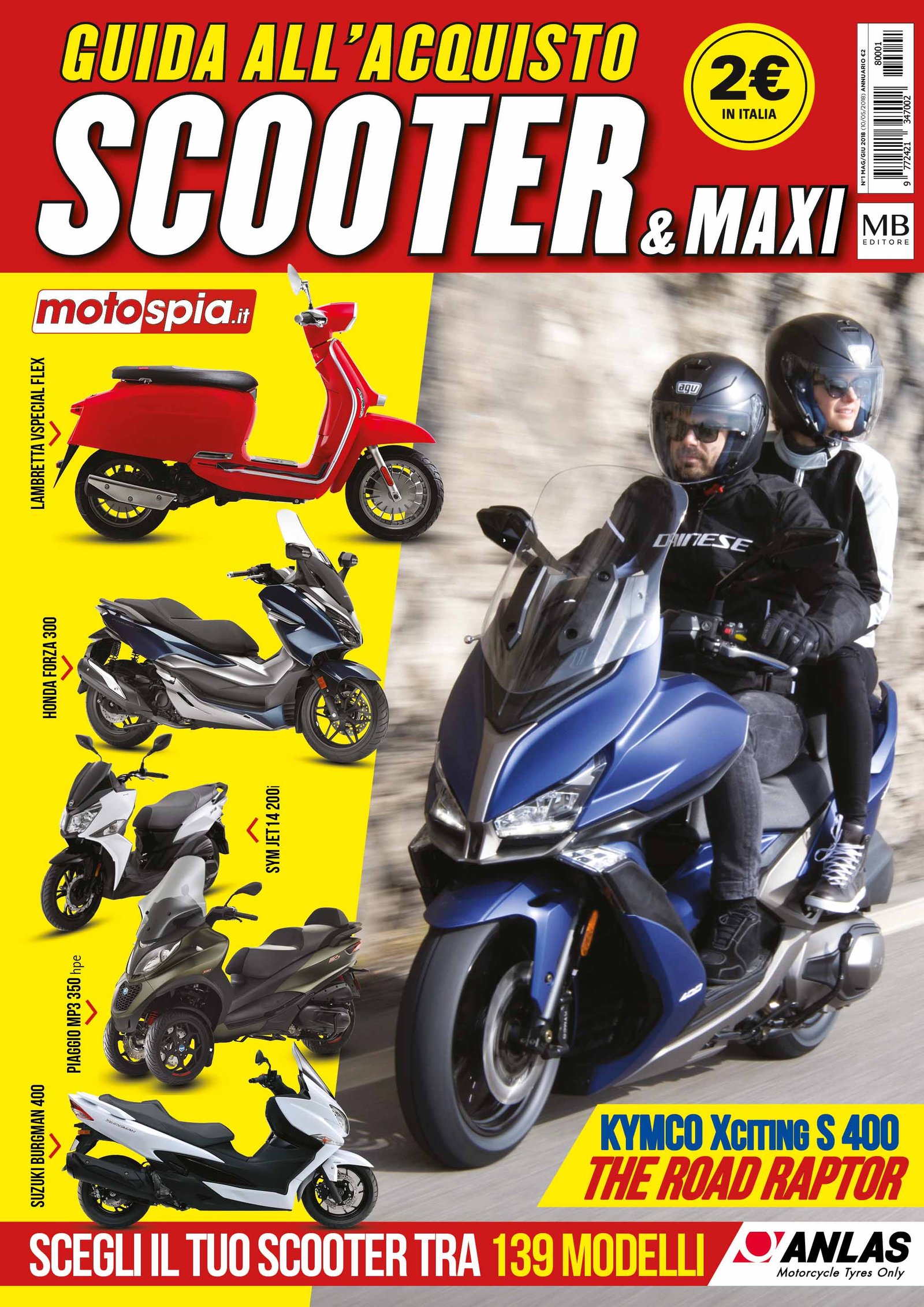 Guida all’acquisto Scooter & Maxi 2018