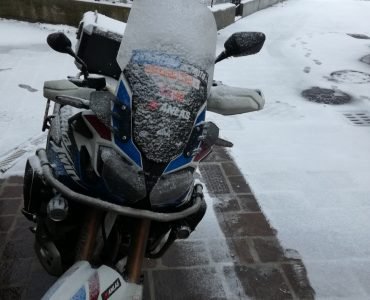 long test Africa Twin Adventure Sports