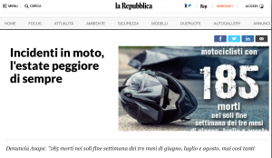 strage di motociclisti