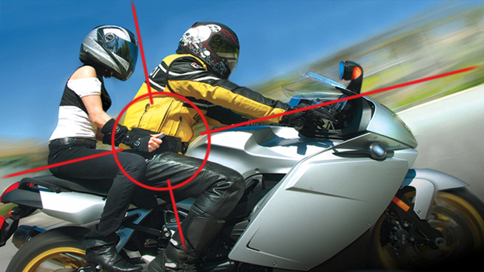 Ryde Cintura con Maniglie di Sicurezza per passeggero Moto 