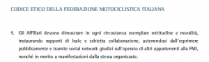 codice etico FMI
