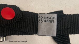 Etichetta omologazione